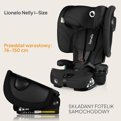 LIONELO NELLY i-Size scaun auto 76-150 cm cu ISOFIX