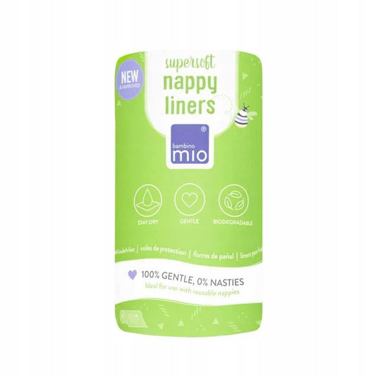 BAMBINO MIO nappy liners bibułki do pieluszek 50