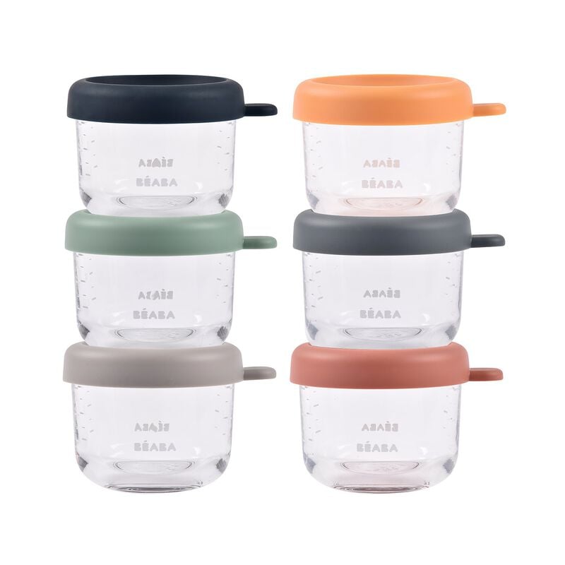 Béaba Sunrise recipiente din sticlă pentru alimente 150 ml
