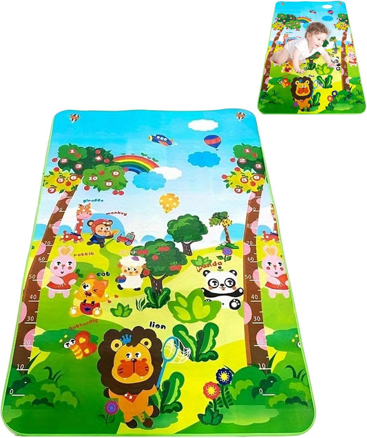 LUVDECO covoraș pliabil de joacă pentru târâre 120x180cm