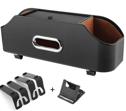 CARODIcar organiser + phone holdercolour blackwidth 9 cm, length 34.5 cm, height 11.5 cmmaterials plastic