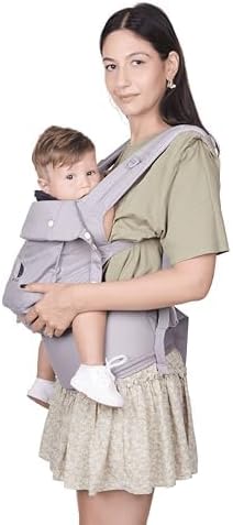 EBRAINIT marsupiu ergonomic cu plasă de la 4 luni până la 20 kg
