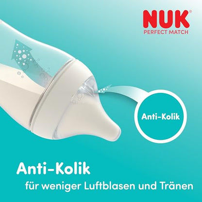 NUK Perfect Match anti-colic bottle 260 ml 3m+