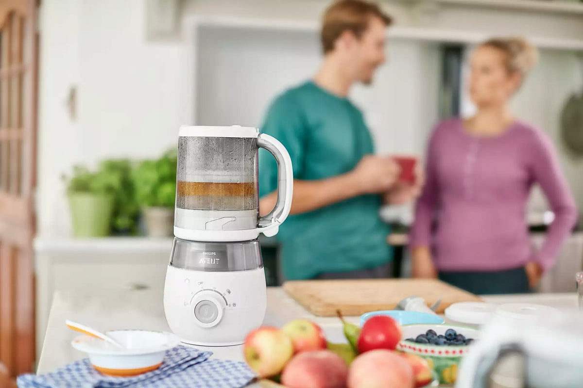 PHILIPS AVENT SCF883/01 4în1 aparat de gătit cu aburi și blender 1000ml