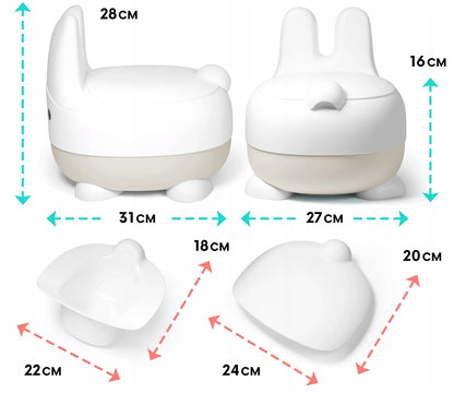 SUPERBE BEBE NYUSZI bili kivehető betéttel és fedéllel