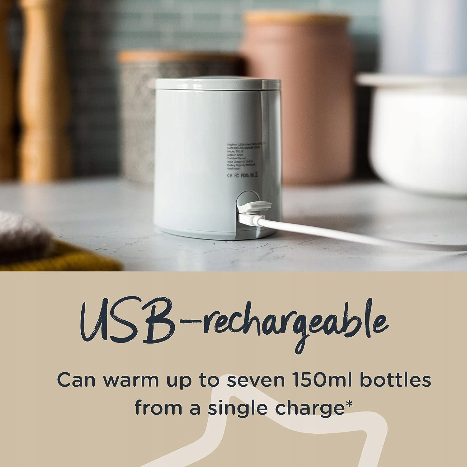 TOMMEE TIPPEE LetsGo încălzitor portabil USB