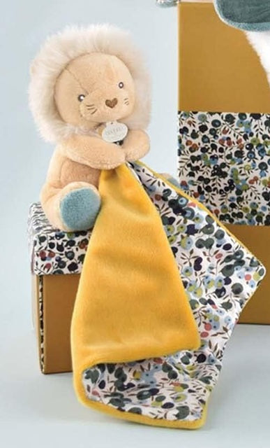 DOUDOU et COMPAGNIE conforter pluș Leu Pantin 21 x 27 cm