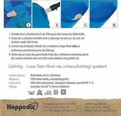 HOPPEDIZ husă pentru balon pentru copii
