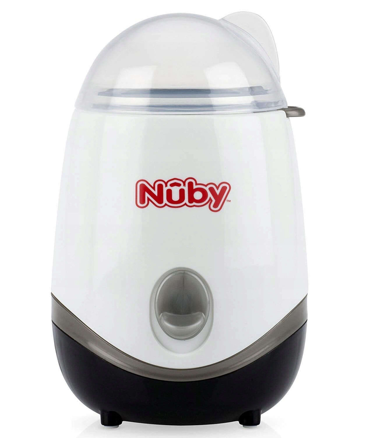 NUBY 3W1 podgrzewacz sterylizator do butelek, używany, z pokrywą i funkcją parowej sterylizacji