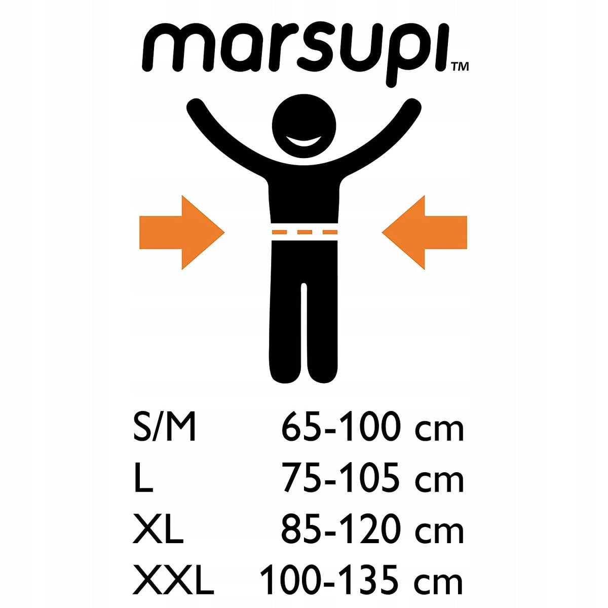 MARSUPI 2.0 ergonomikus babahordozó L 3,5 - 15 kg