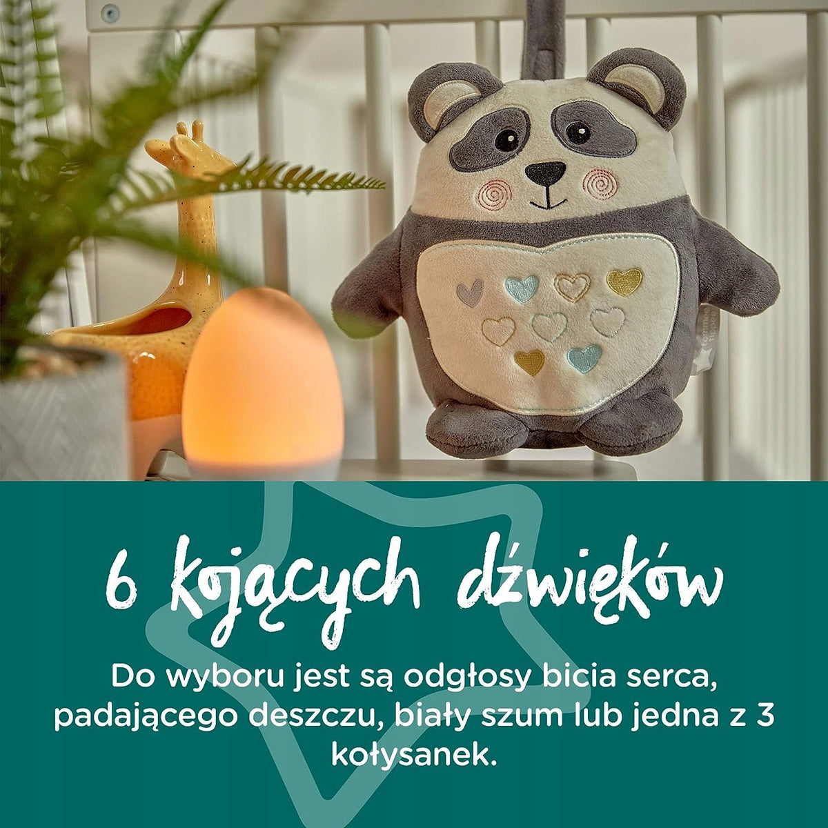 TOMMEE TIPPEE Pip the Panda przytulanka z pozytywką