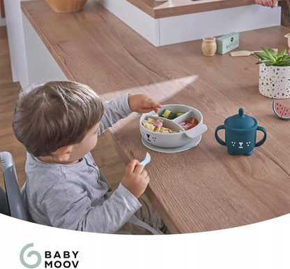 BABYMOOV LEARN'ISY σετ φαγητού 15-24 μηνών σιλικόνης