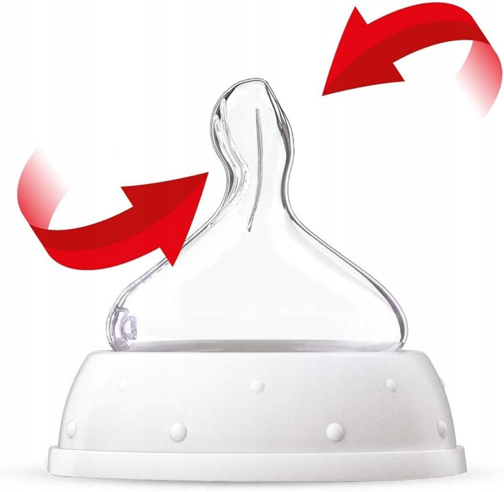 NUK First Choice+ 6-18 m BIBERON 300 ml indicator de temperatură
