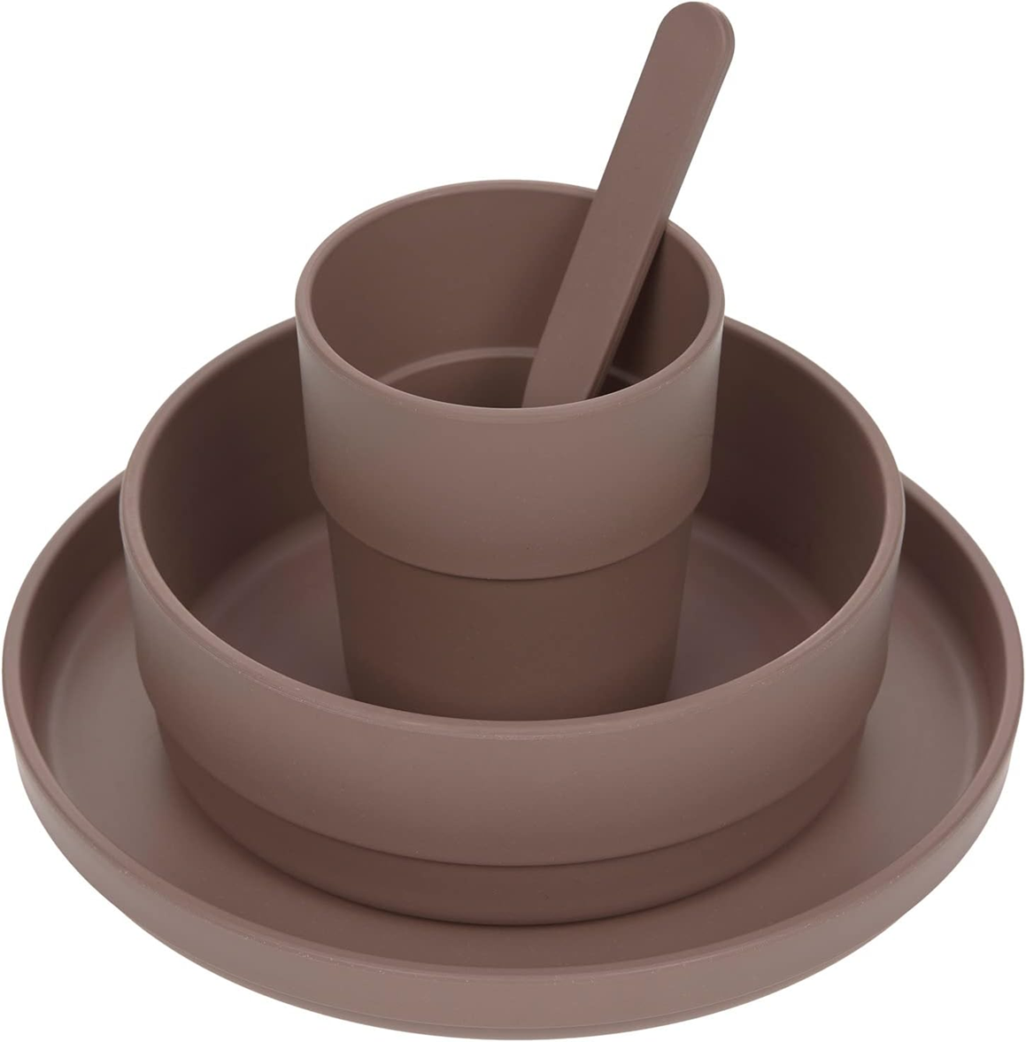 LASSIG zestaw naczyń bez melaminy Choco