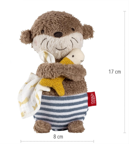 Jucărie de pluș FEHN, jucărie de baie VIDRĂ 17 cm