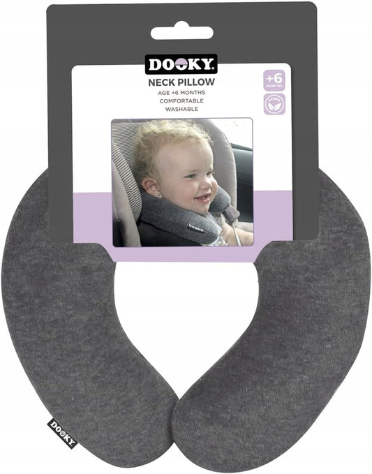 DOOKY polštářek pod krk cestovní opěrka hlavy 6 měsíců+