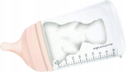 SUAVINEX butelka ZERO ZERO 270ml antykolkowa butelka dla dziecka z silikonowym smoczkiem 3+