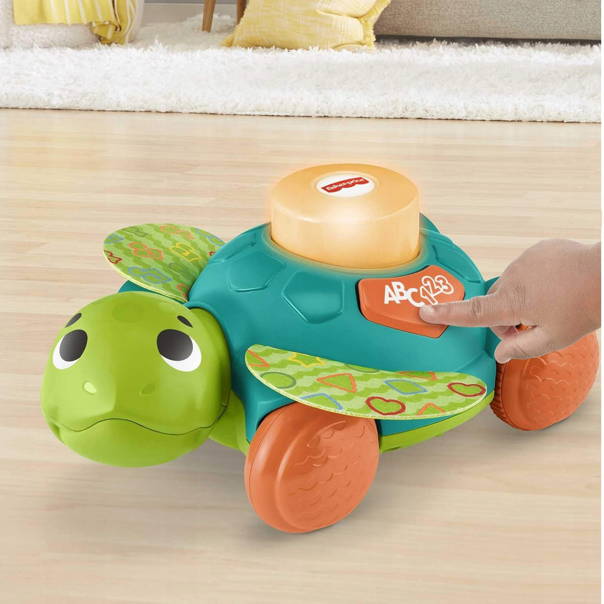 FISHER-PRICE GXK32 broască țestoasă interactivă limba franceză