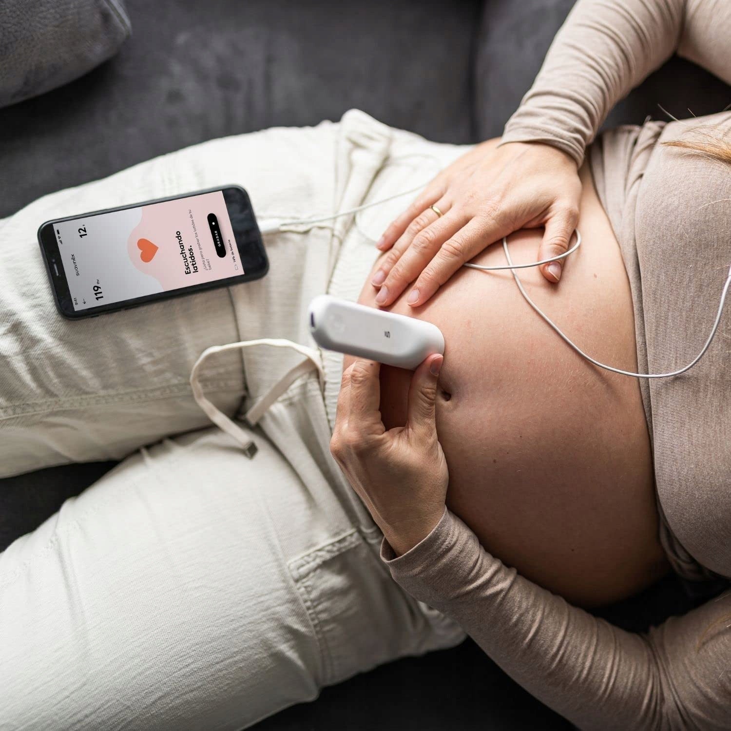 SUAVINEX detektor tętna płodu BLUETOOTH