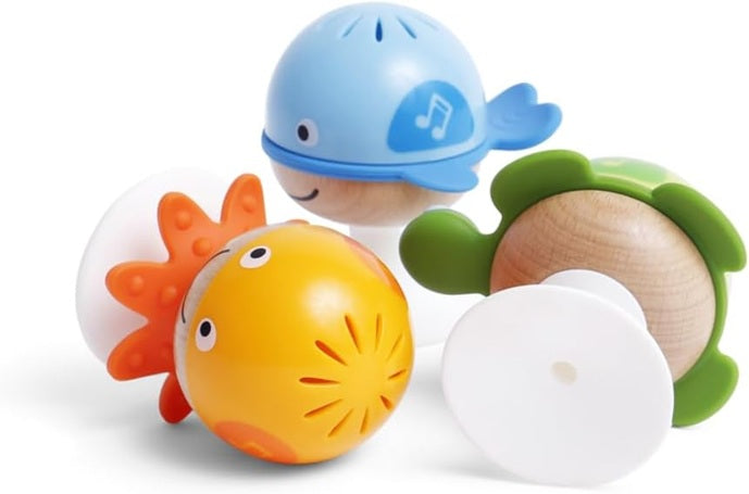 HAPE Stay-put senzorické mořské tvory s přísavkami 3 kusy