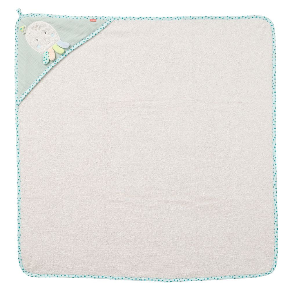 FEHN Sea Creatures HOODED TOWEL 80x80 cm
