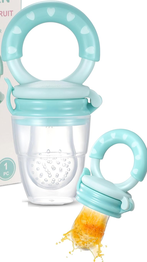 BEBI BORN bijtring fruitdispenser voor kinderen 3-24m 3 tuiten