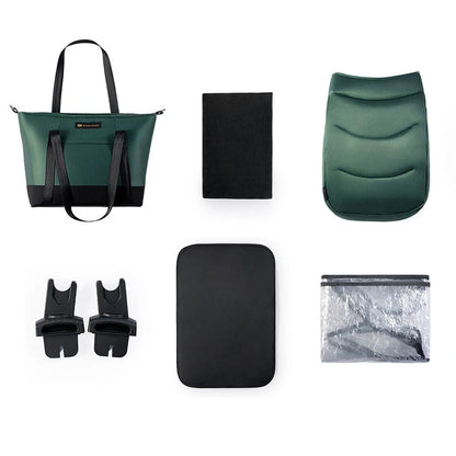 KINDERKRAFT PRIME2 2w1 wózek wielofunkcyjny do 22kg – DARK GREEN – zdjęcie 7