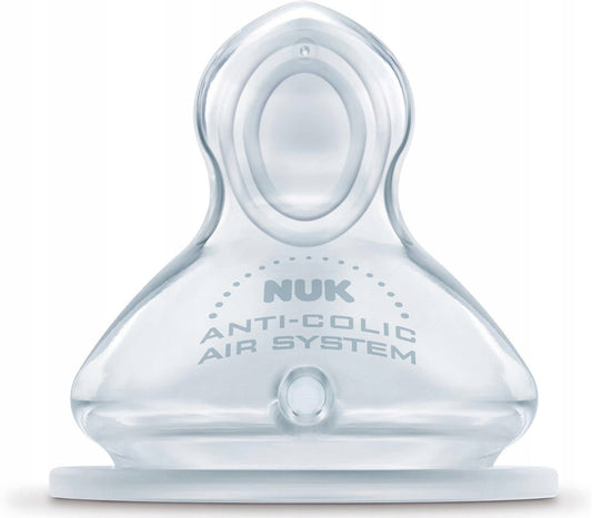 NUK First Choice+ tétine anti-colique pour biberon 6-18 mois taille M x2