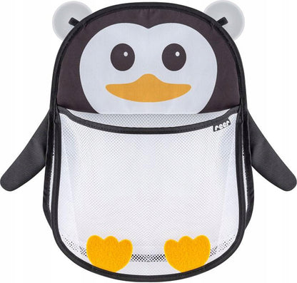 REER MyHappyPingu PINGUIN suction-cup bath organizer mesh