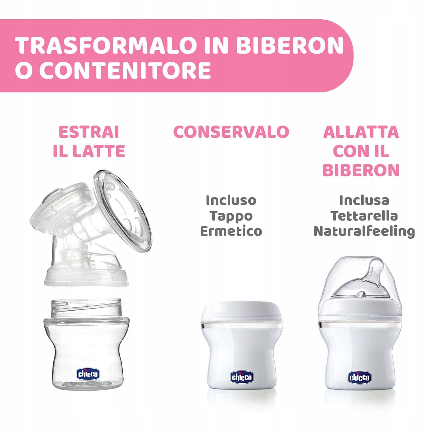 CHICCO NaturallyMe LAKTATOR elektryczny