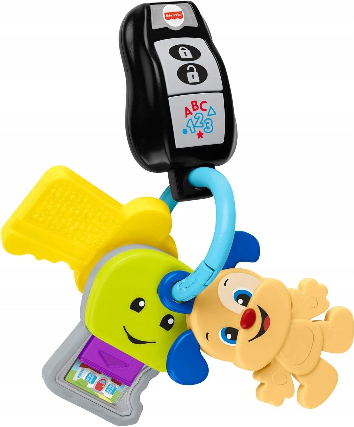 FISHER-PRICE interaktywne kluczyki samochodowe z brelokiem J. NIEMIECKI
