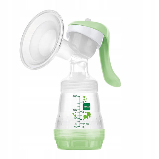 Tire-lait manuel compact MAM avec biberon 160 ml