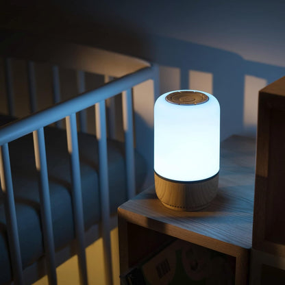 MAXI-COSI Soothe nočné LED svetlo s reproduktorom, aplikácia Connected Home