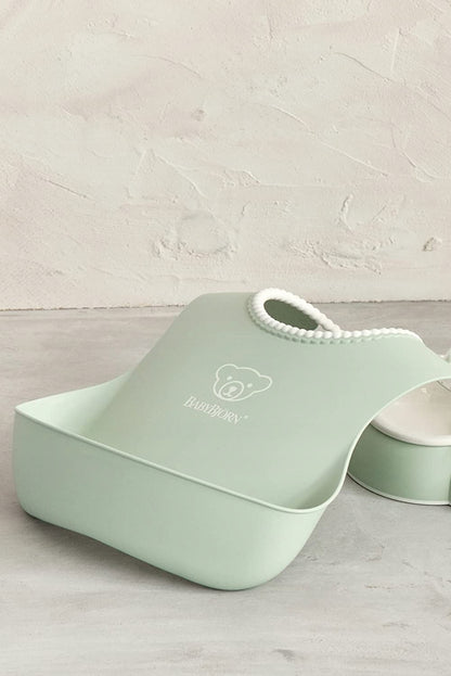 BABYBJORN bavetă din silicon cu buzunar x2