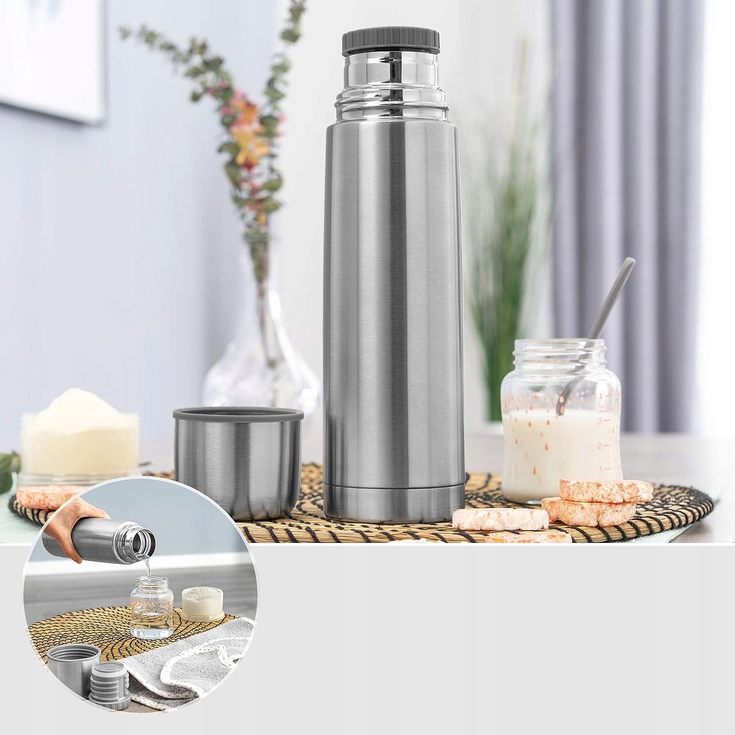 REER Pure termos ze stali nierdzewnej 700 ml