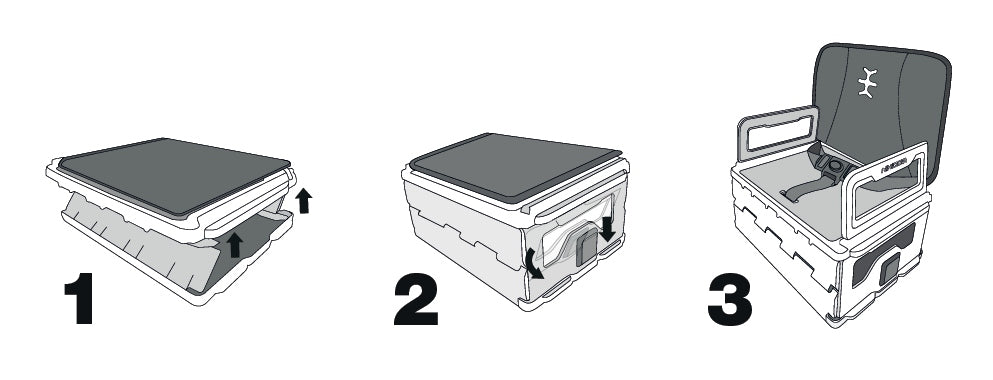 NIKIDOM TURYSTYCZNE etetőszék-magasító 6 hónapos kortól, max. 15 kg