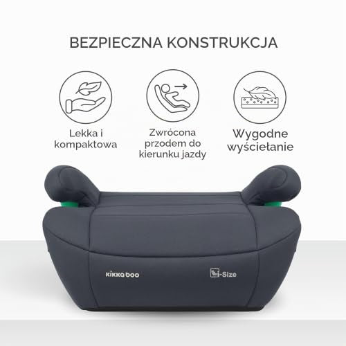 KikkaBoo i-Pop înălțător i-Size Isofix 125-150 cm