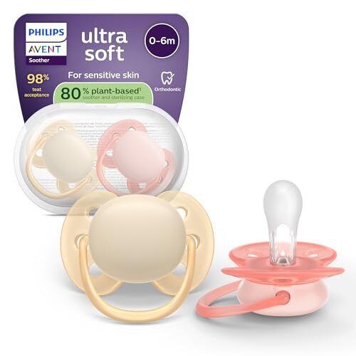 Philips Avent Ultra Soft suzete 0-6m x2
