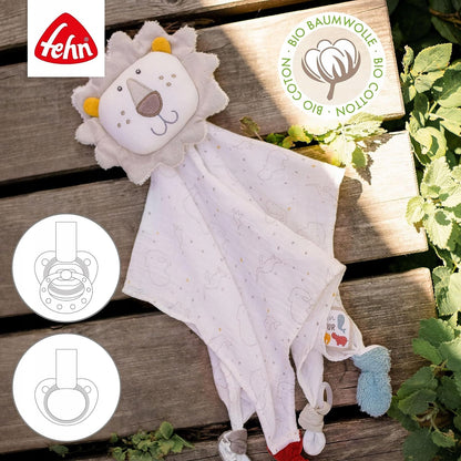 FEHN NATURE păturică de îmbrățișat din bumbac, conforter 28 x 38 cm LEU