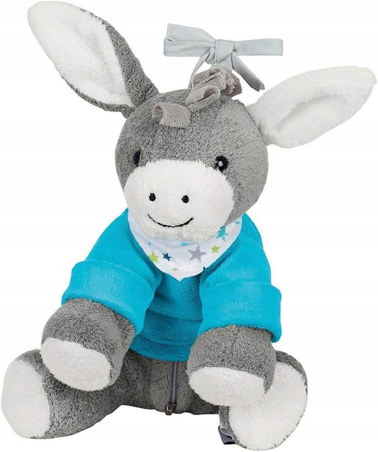 STERNTALER Asinello Erik PELUCHE musicale con altoparlante Bluetooth 20 cm