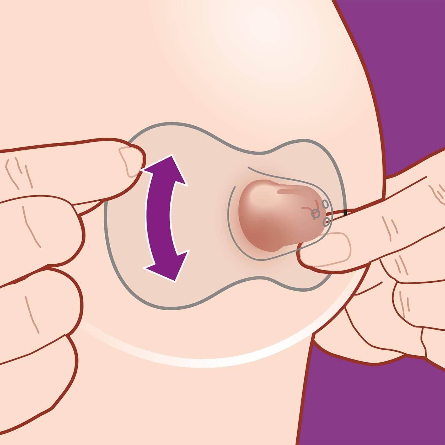 AVENT nakładki osłonki na sutki roz.M 21mm