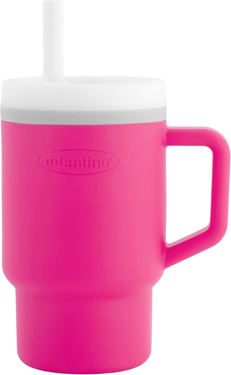 INFANTINO My 1st Tumbler cană din silicon anti-vărsare cu cioc 266 ml 6 luni+