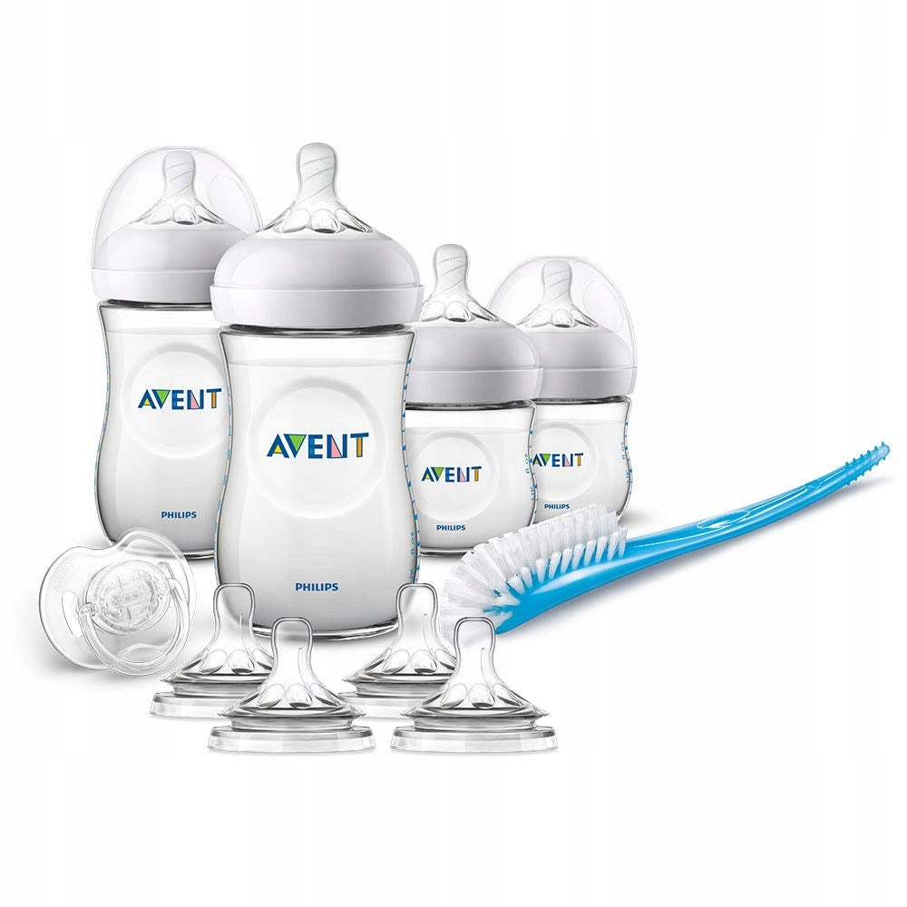 PHILIPS AVENT σετ μπουκάλια 8 θηλές βούρτσα 1