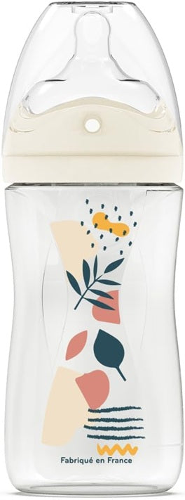 DODIE butelka 270 ml smoczek 2 średni przepływ 3 m+