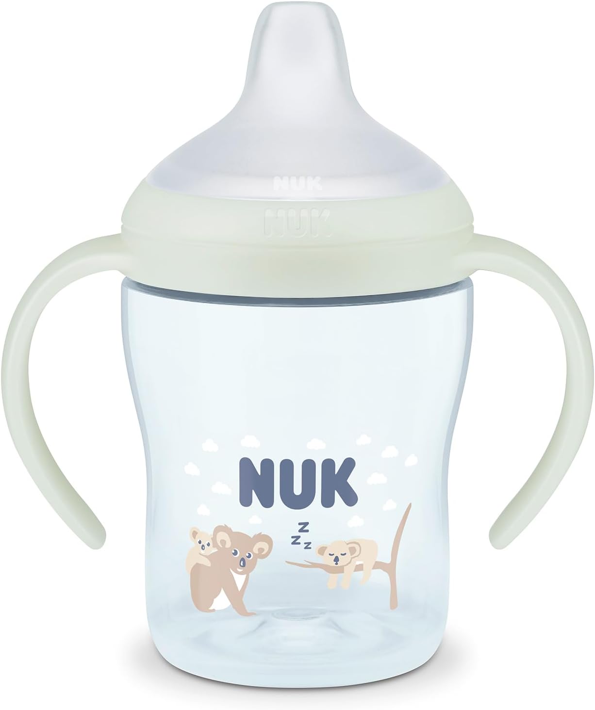 NUK Perfect Match kubek niekapek 150ml 6m+ ŚWIECI W CIEMNOŚCI