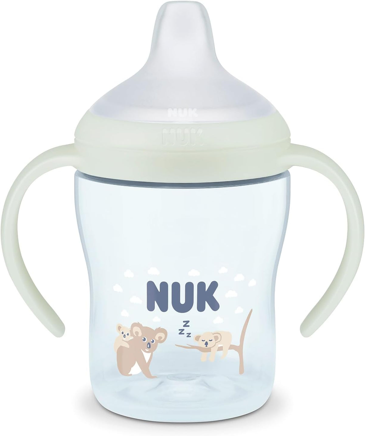 NUK Perfect Match non-spill cup 150ml 6m+ GLOWS IN THE DARK