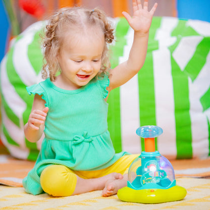 Bright Starts Press Glow Spinner zabawka muzyczna 6m+