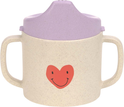 LASSIG Sippy Cup Happy Rascals Heart Schnabeltasse 150 ml 6 m+