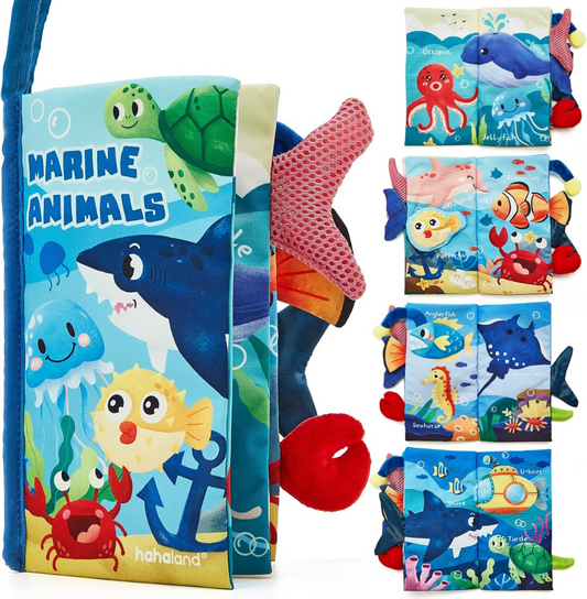 HAHALAND Animale Marine carte senzorială PENDANTIV 12,5 x 22 cm