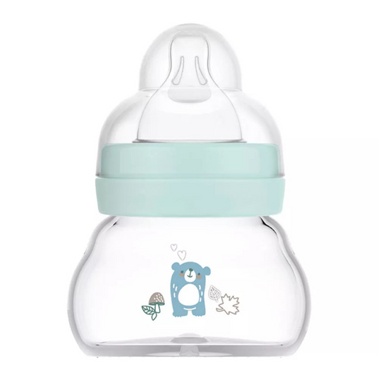MAM Feel Good sticlă de sticlă 90 ml 0 m+ tetină 1